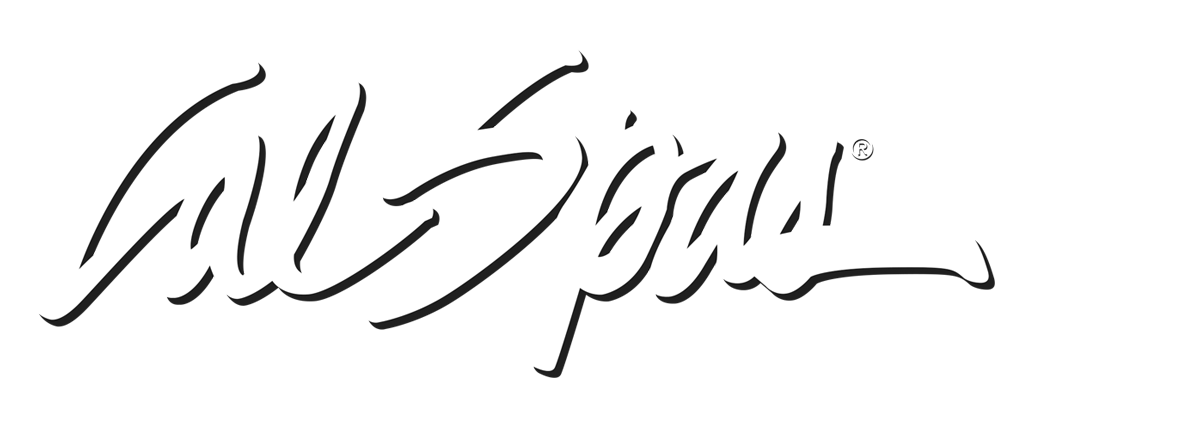 Calspas White logo Reno