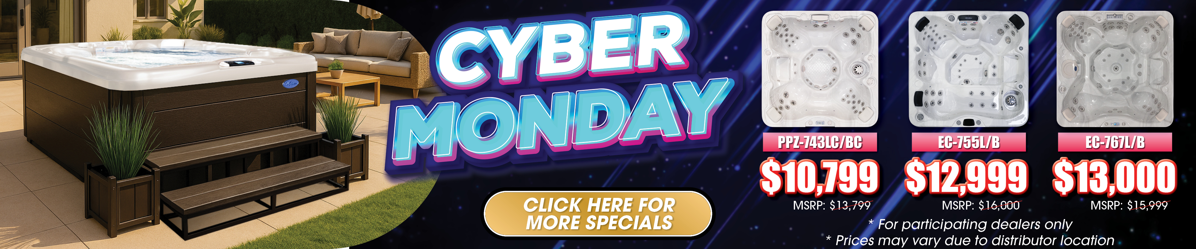 Calspas hot tub being used in a family setting - Reno