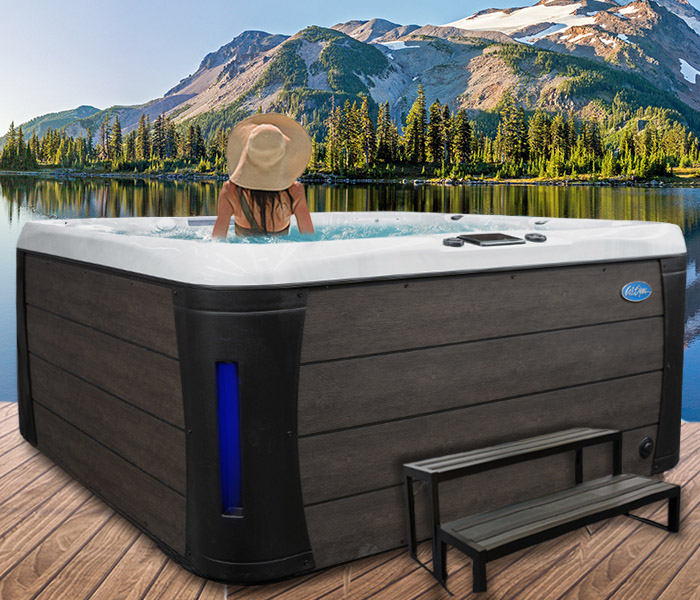 Calspas hot tub being used in a family setting - hot tubs spas for sale Reno